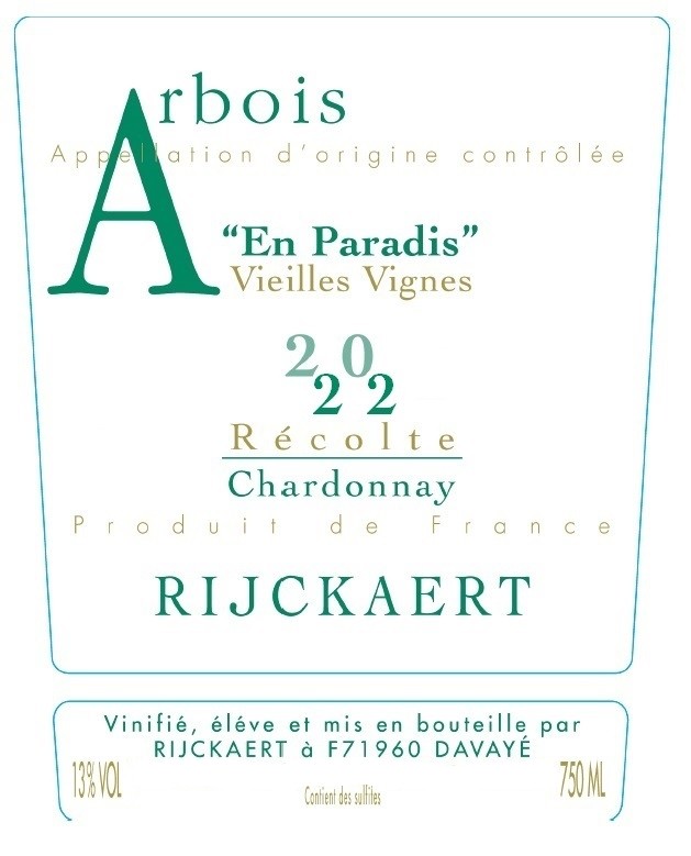 En Paradis Vieilles Vignes