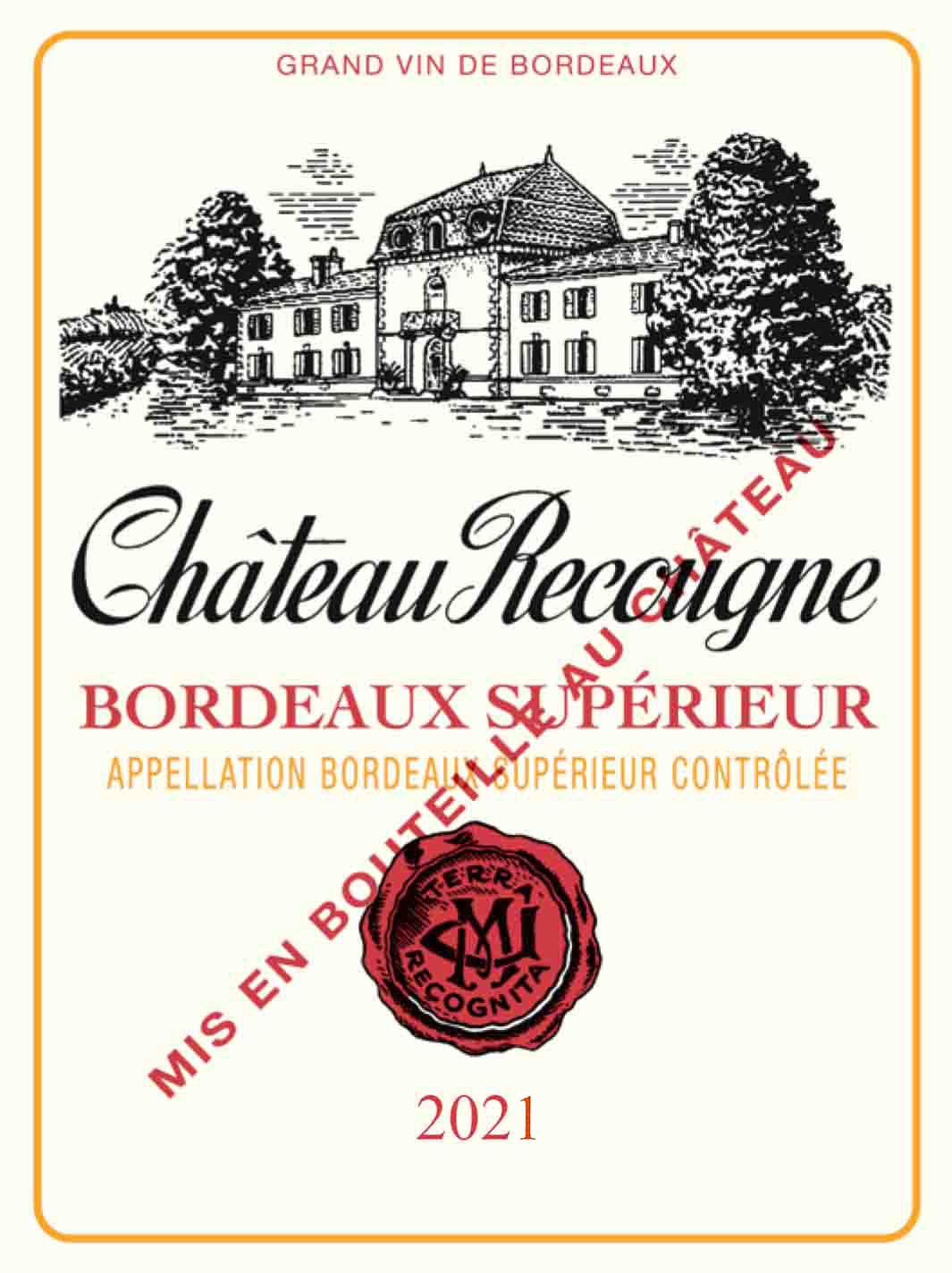 Recougne Bordeaux Supérieur
