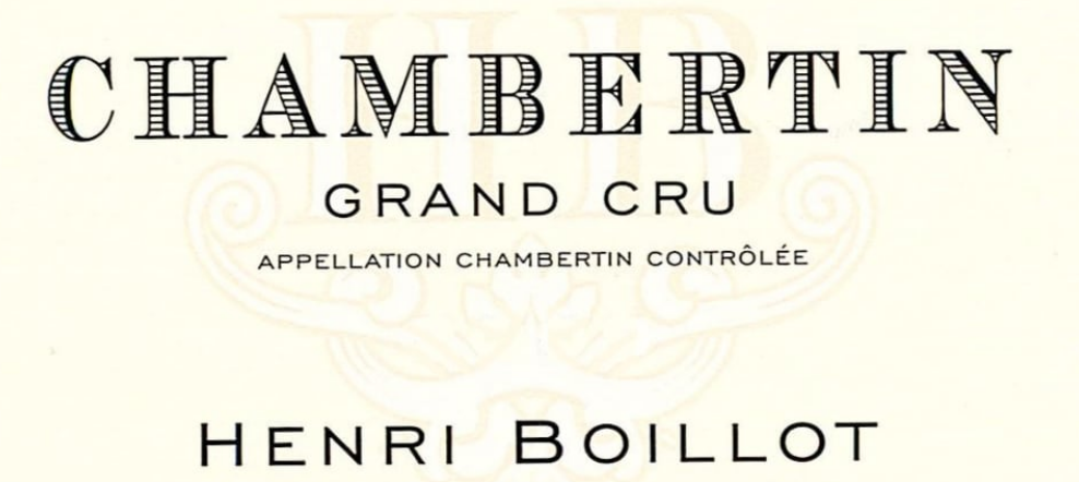 Chambertin Grand Cru