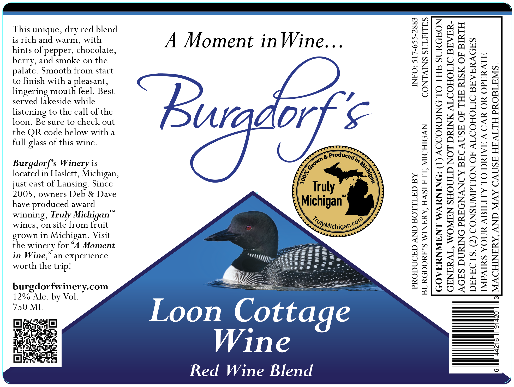 Loon Cottage Wine