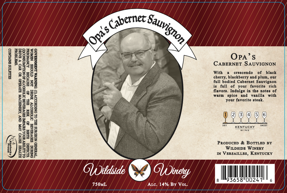 Opa's Cabernet Sauvignon