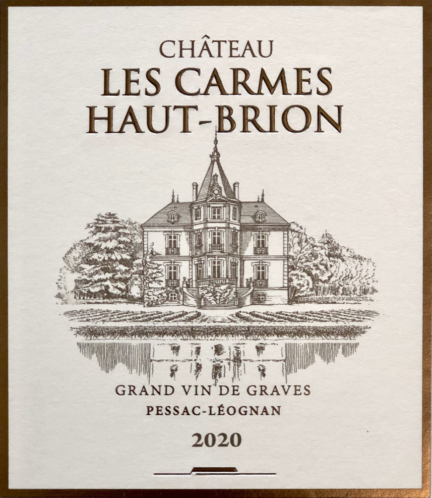 Château Les Carmes Haut - Brion Grand Vin De Graves Pessac - Léognan