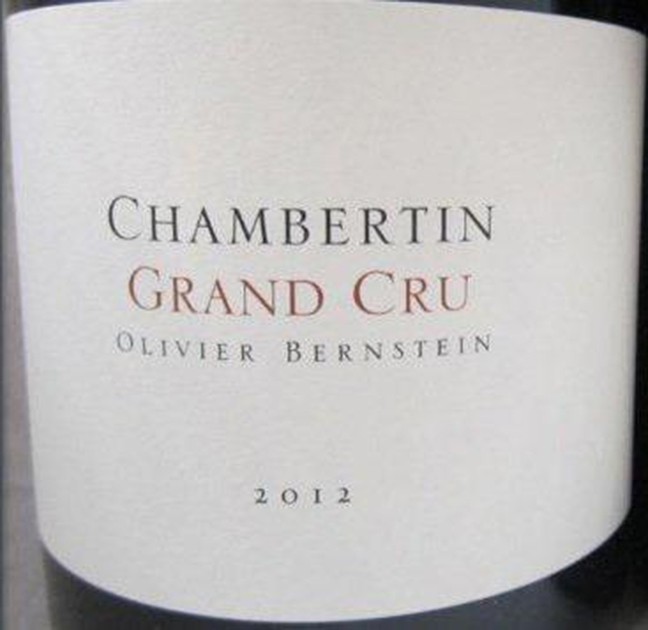 Chambertin Grand Cru