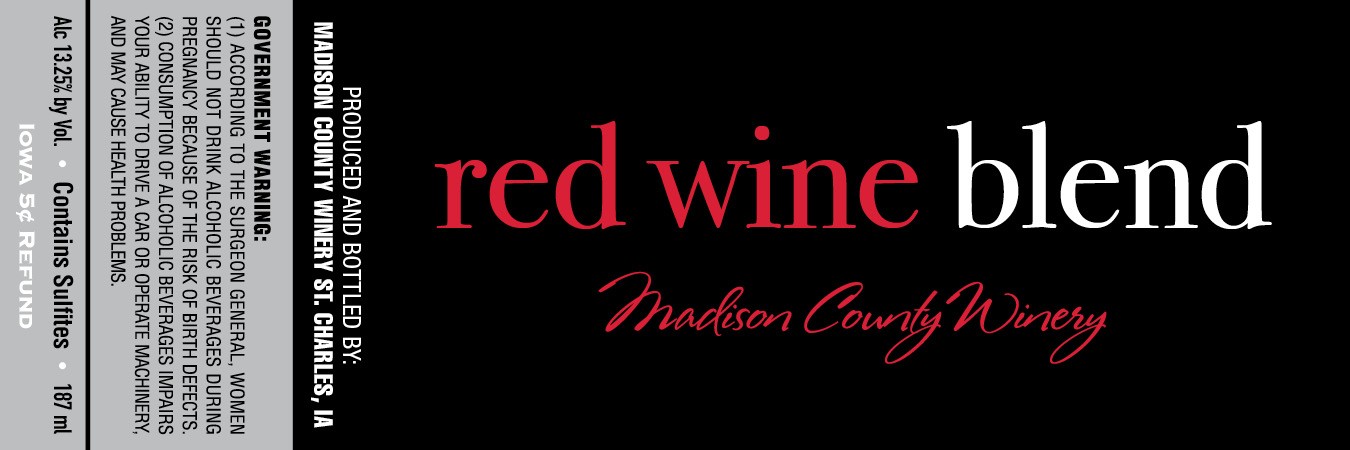 Iowa Red Wine Blend