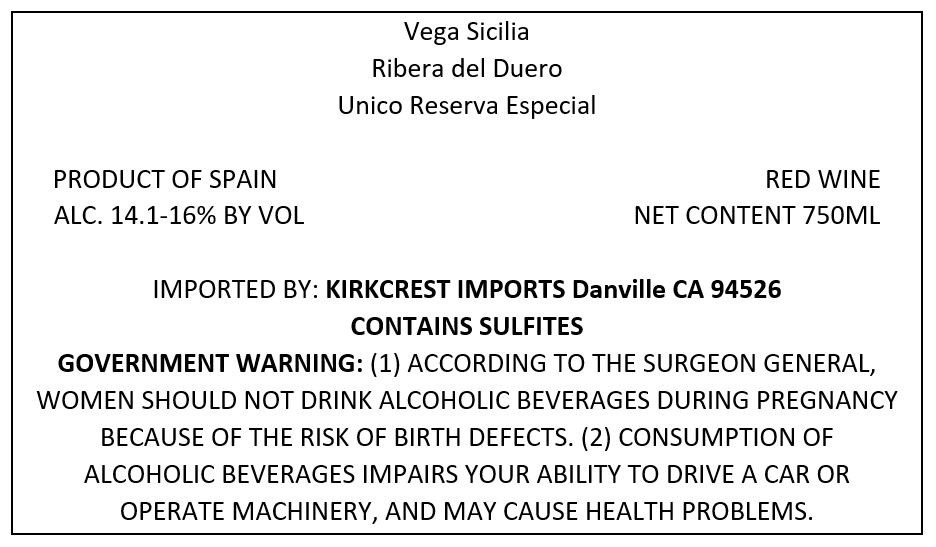 Unico Reserva Especial