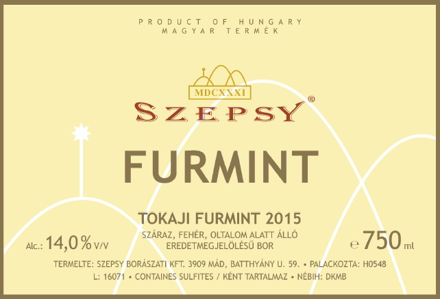 Mdcxxxi Szepsy Furmint