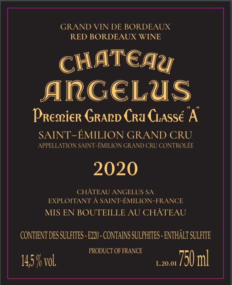 Chateau Angelus Premier Grand Cru Classe A