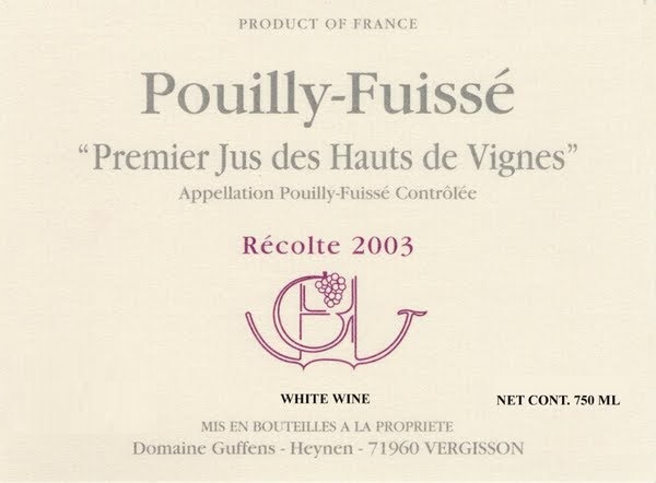 Premier Jus Des Hauts De Vignes