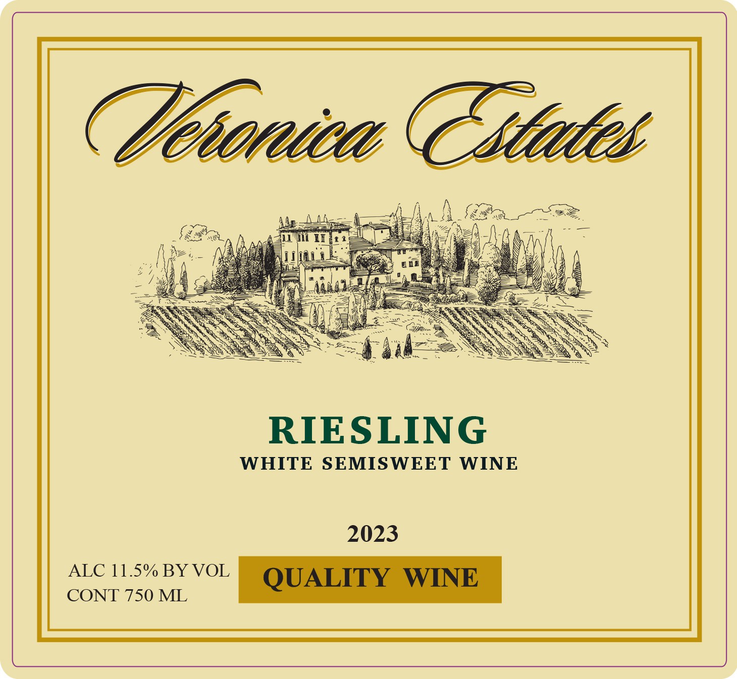 Riesling White Semisweet
