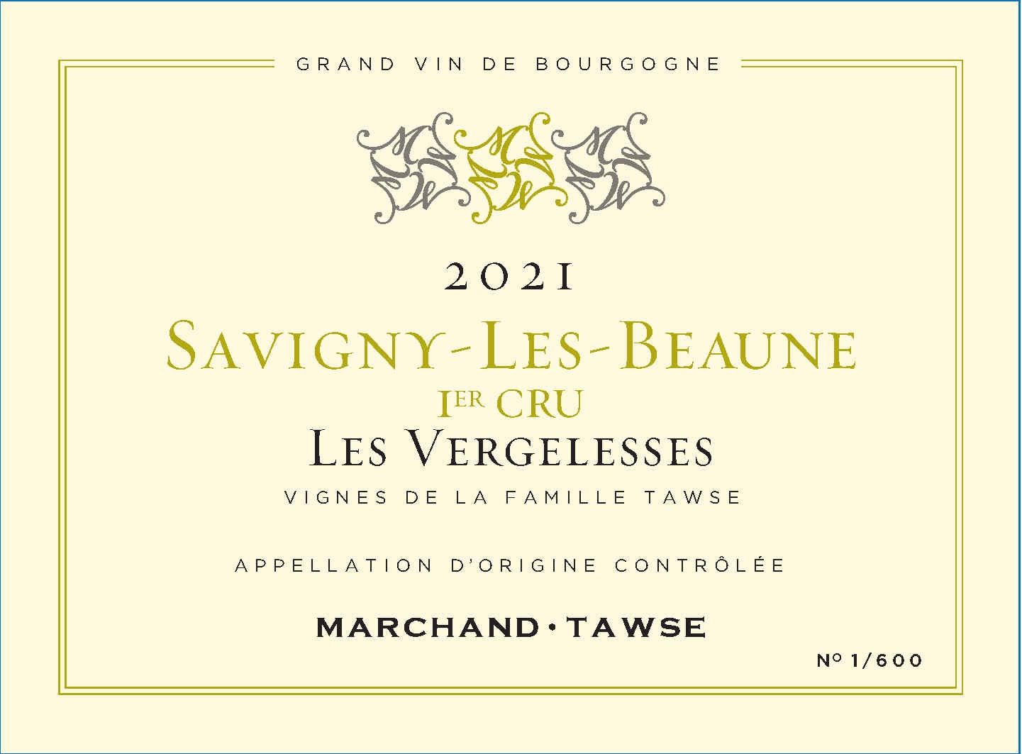 Premier Cru Les Vergelesses