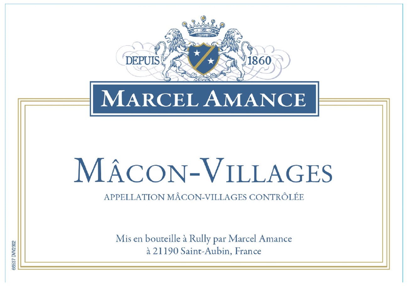 Marcel Amance Mâcon - Villages White Wine