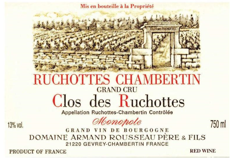 Ruchottes Chambertin Grand Cru