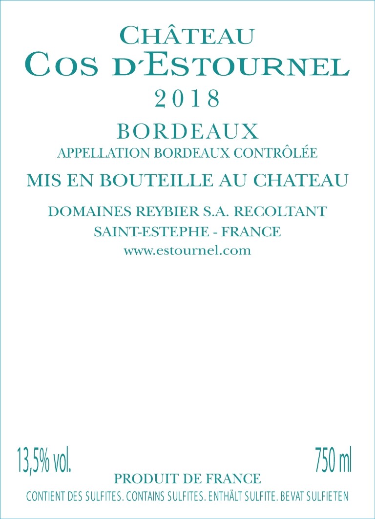 Cos Château D'estournel