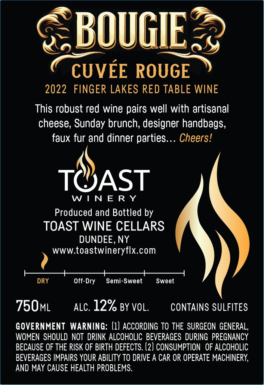Bougie Cuvée Rouge