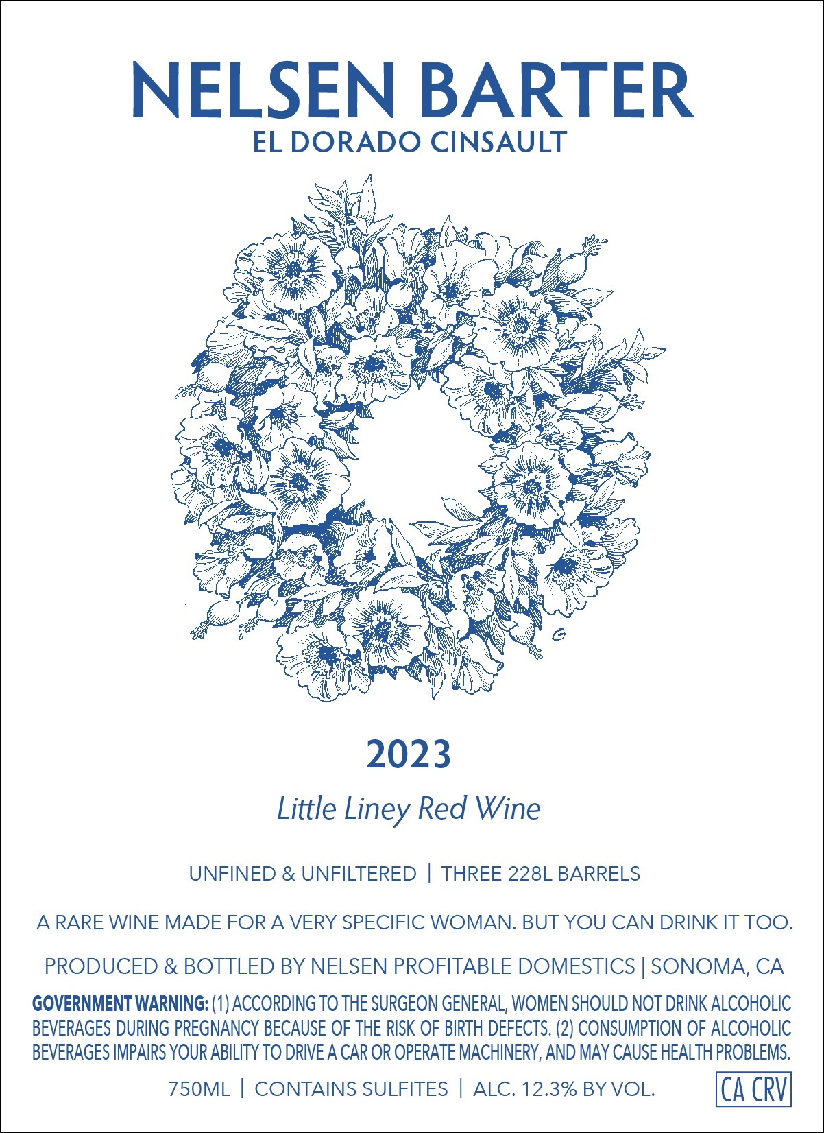 El Dorado Cinsault Little Liney Red Wine