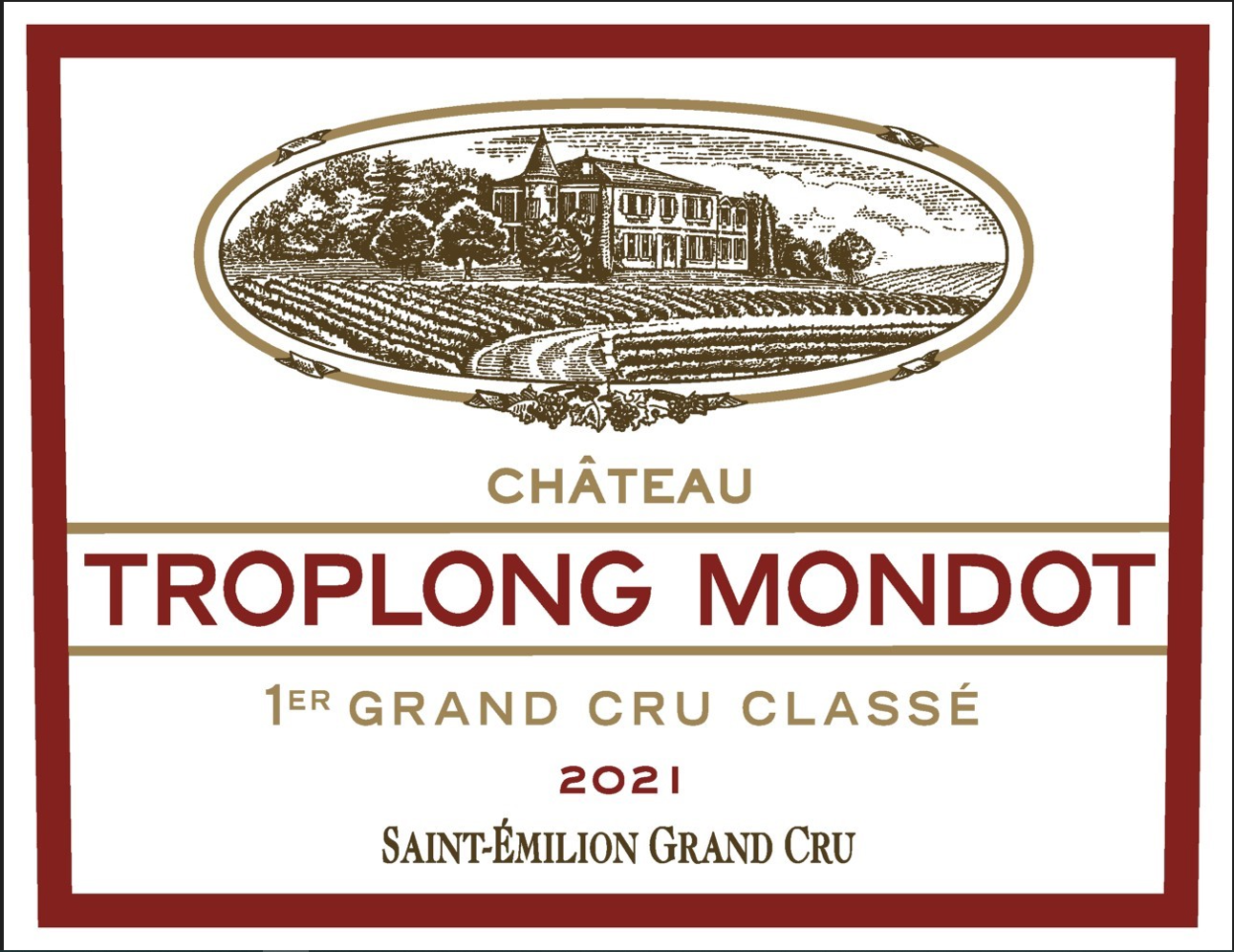 Château Saint-Émilion Grand Cru Troplong Mondot 1er Grand Cru Classé