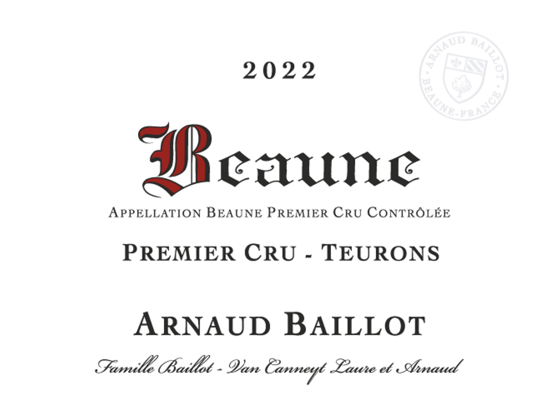 Beaune Premier Cru Teurons
