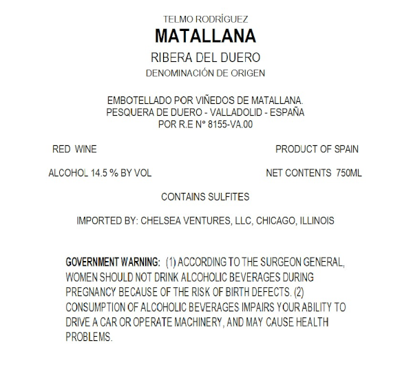 Matallana Ribera Del Duero