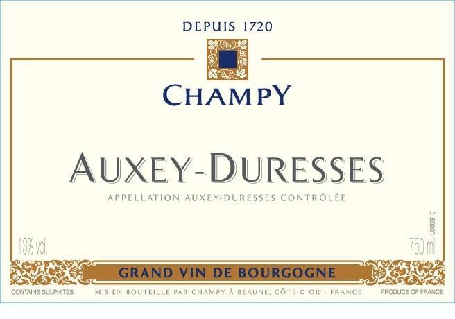 Champy Auxey Duresses