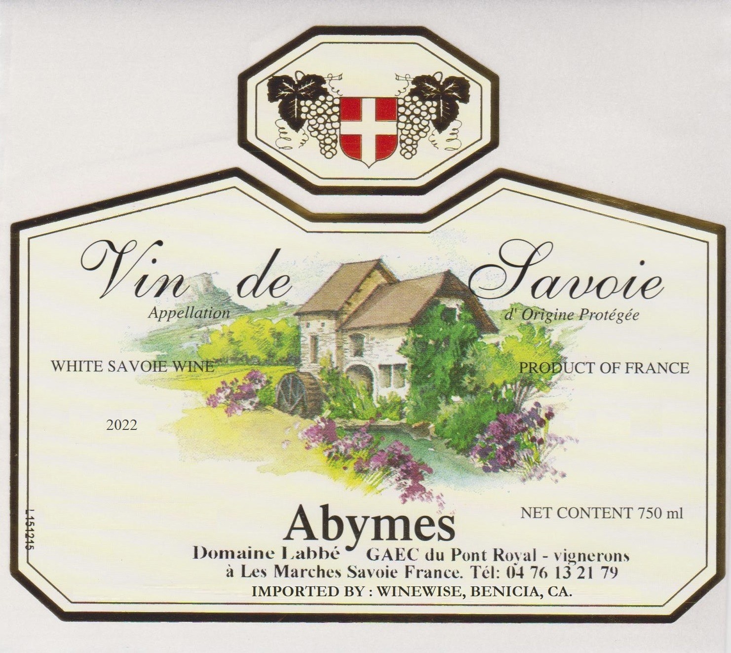 White Savoie Wine
