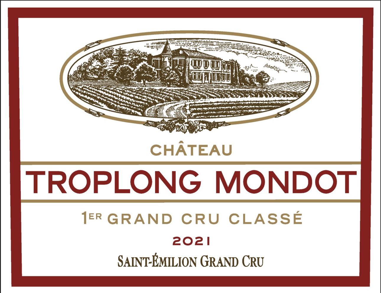 Saint - Émilion Grand Cru Troplong Mondot 1er Grand Cru Classé
