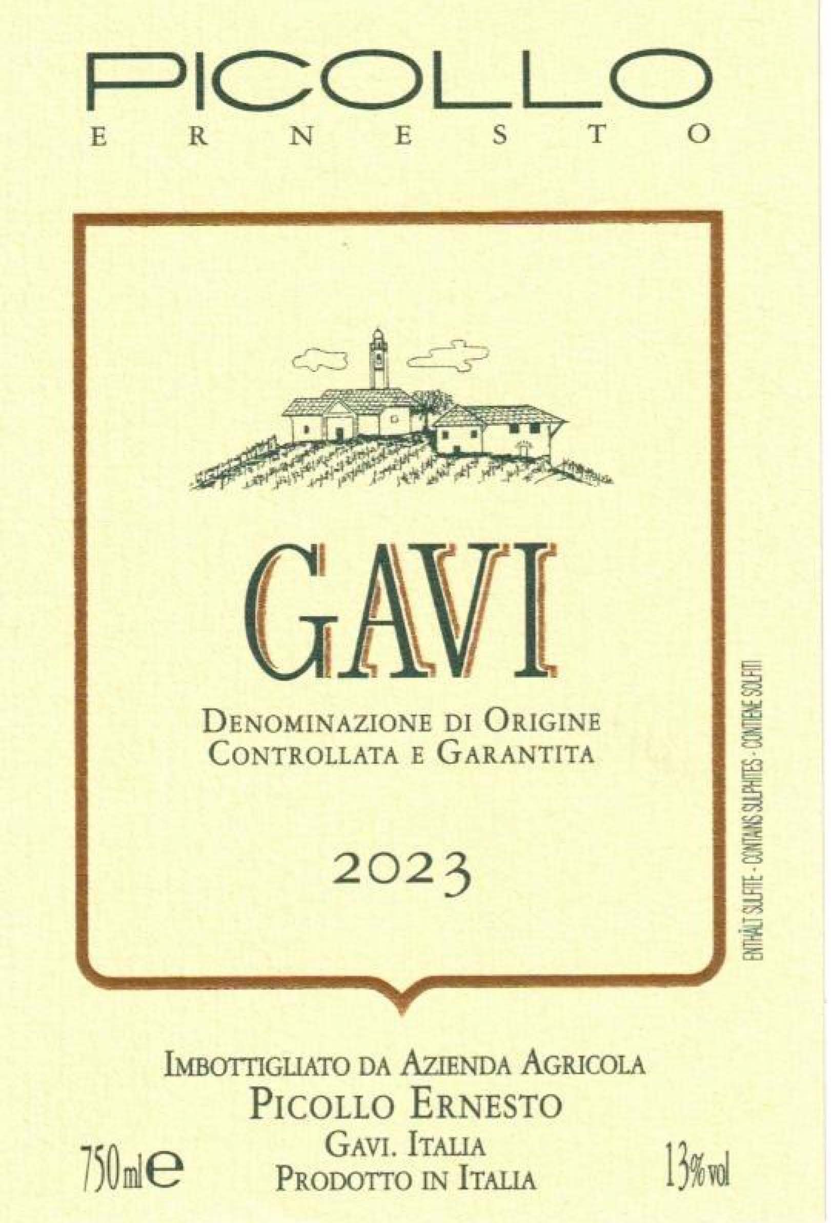 Denominazione Di Origine Controllata E Garantita White Wine