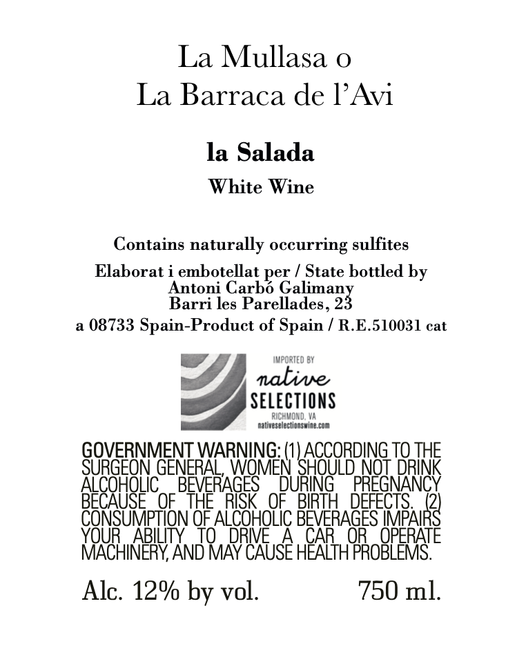 La Mullasa O La Barraca De L Avi