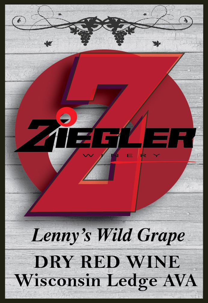 Lenny's Wild Grape Dry Red Wine