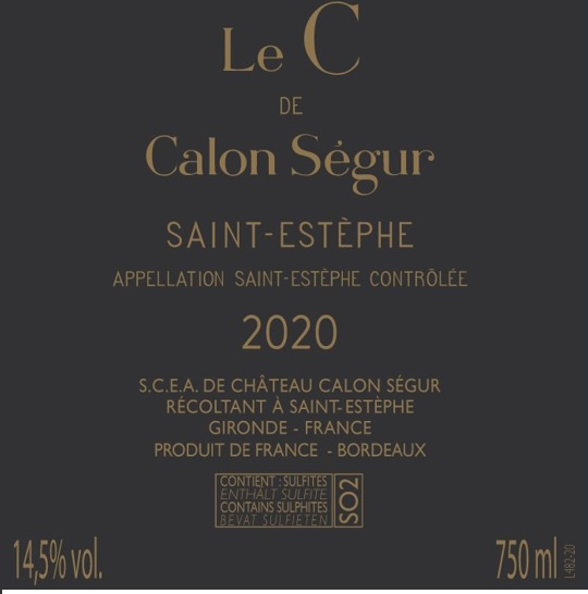 Le C De Calon Ségur