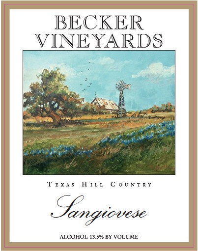 Texas Hill Country Sangiovese