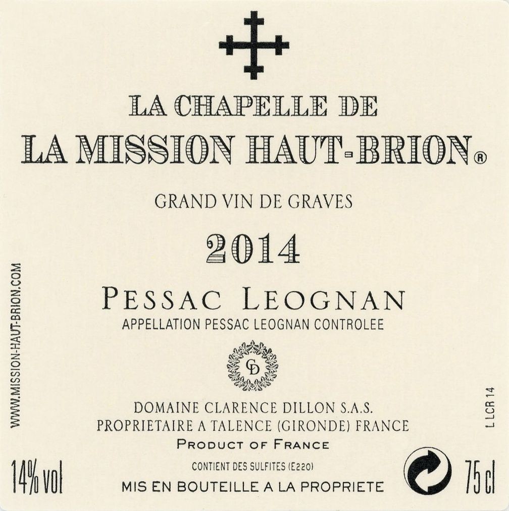 La Chapelle De La Mission Haut-Brion