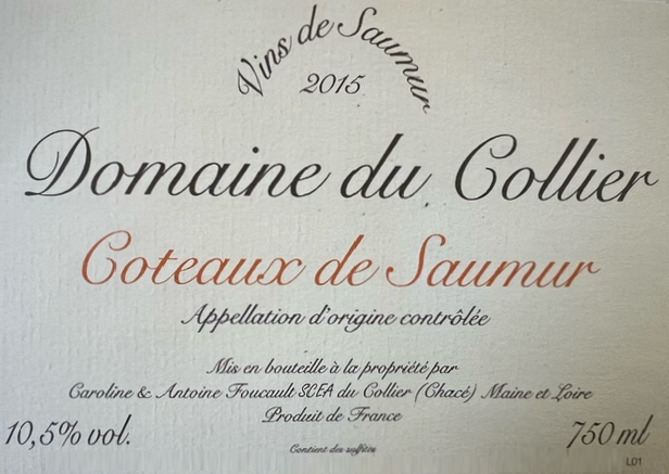 Domaine Du Collier