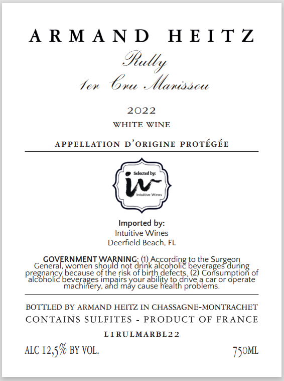 Rully 1er Cru Marissou