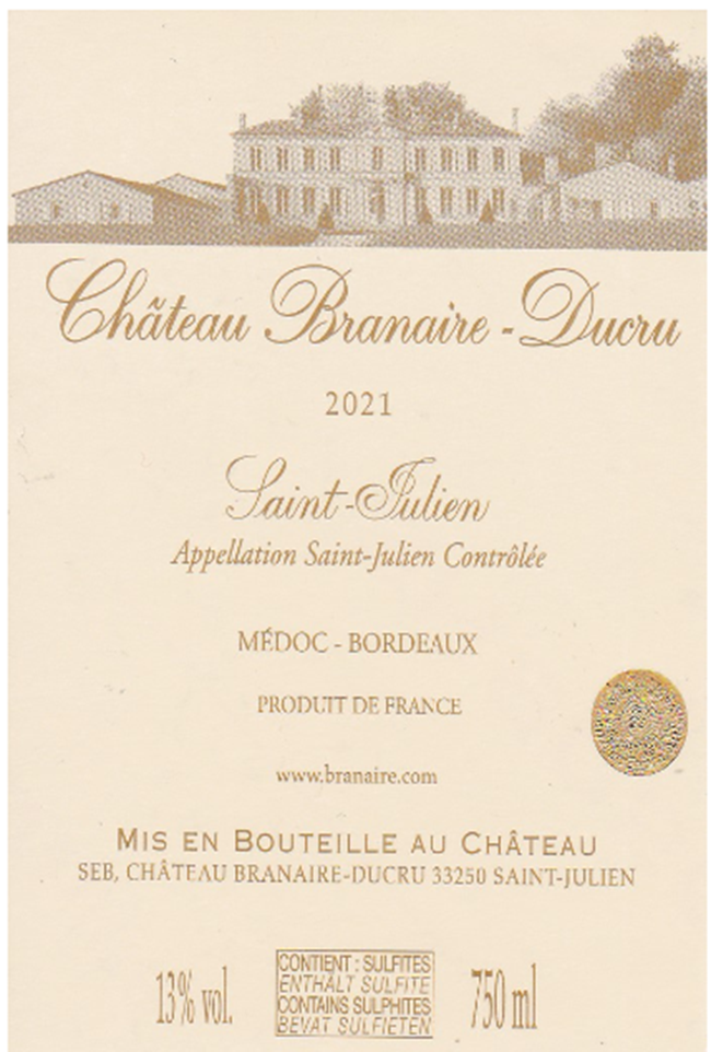Château Branaire - Dueru