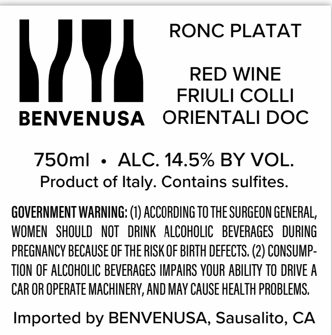 Ronc Platat Red Wine