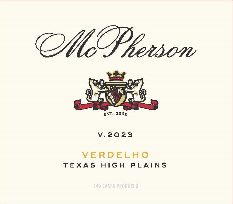 Verdelho Texas High Plains