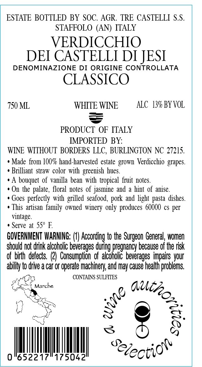 Verdicchio Dei Castelli Di Jesi Classico