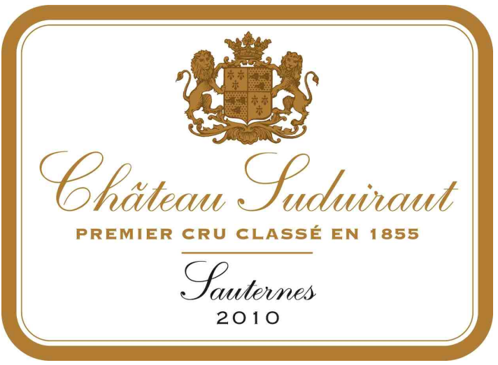 Premier Cru Classé En 1855 Sauternes 2010