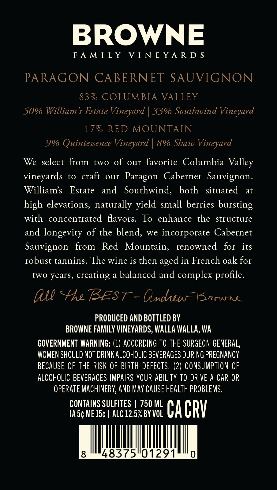 Paragon Cabernet Sauvignon