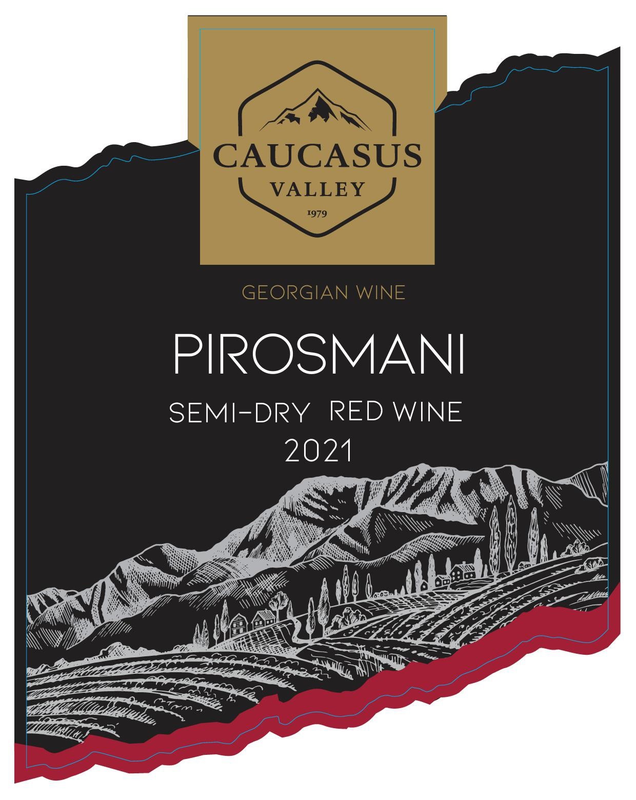Pirosmani Semi - Dry Red Wine