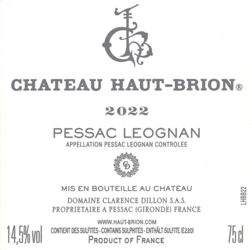 Haut - Brion Aoc Pessac Léognan White Wine