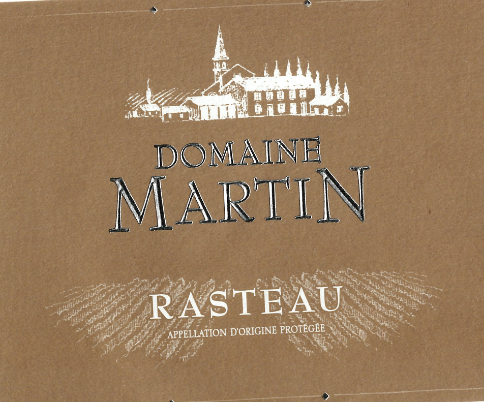Domaine Martin F84850 Travaillan Rasteau