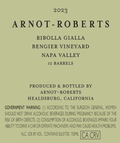 Ribolla Gialla Bengier Vineyard