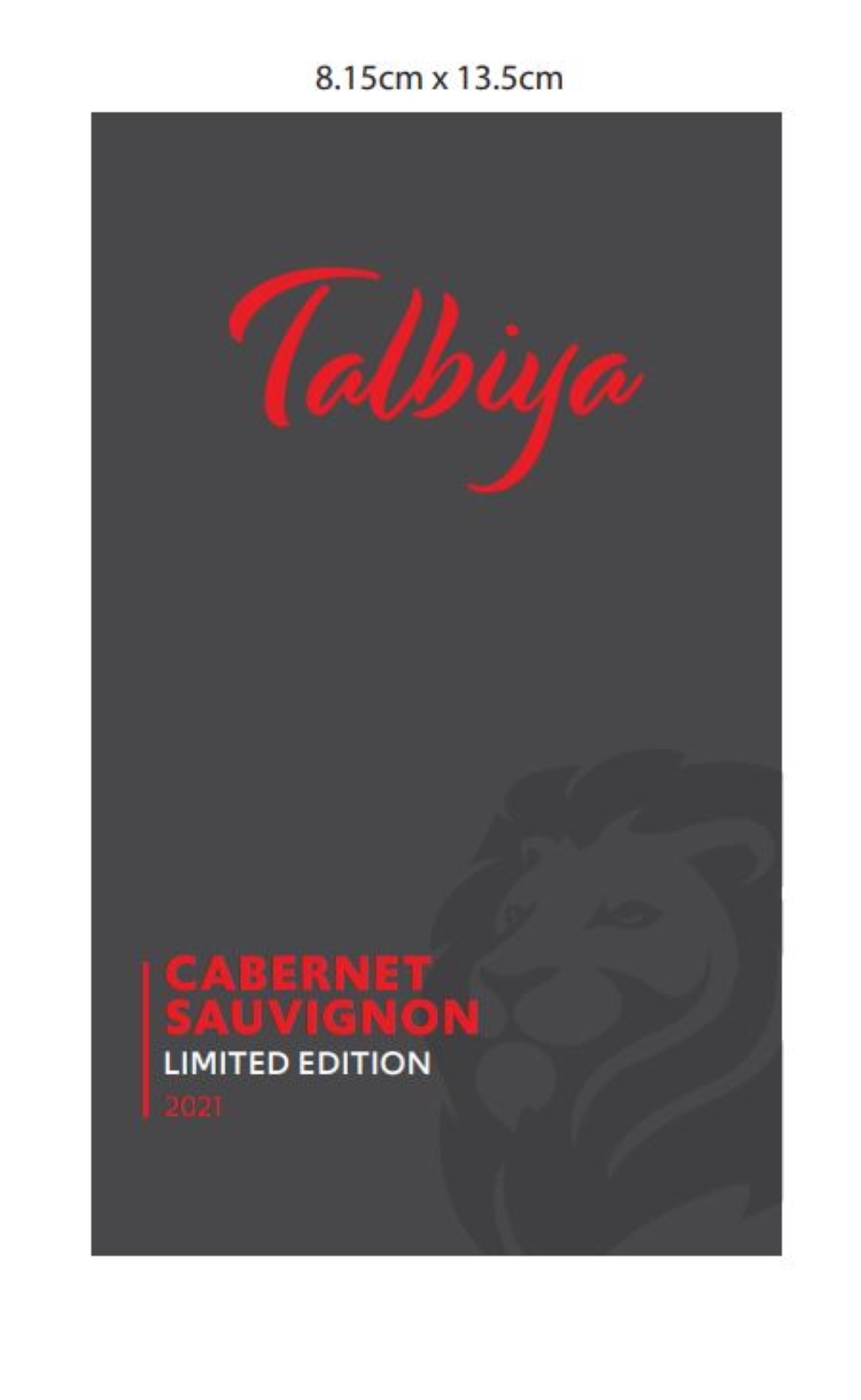 Talbiya Cabernet Sauvignon Dry Red Wine