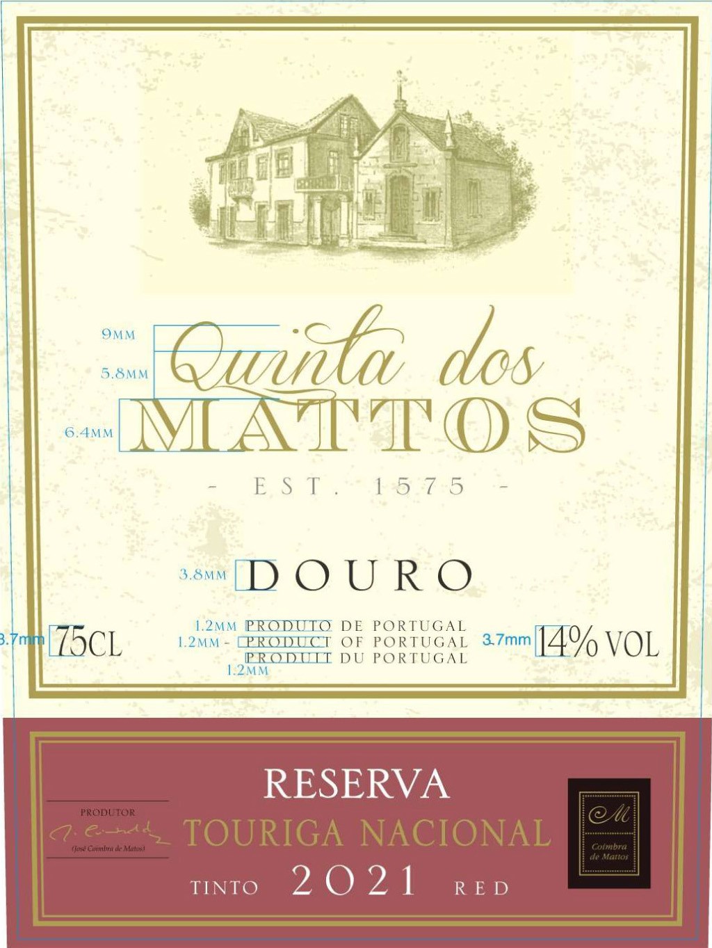 Reserva Touriga Nacional Vinho Tinto