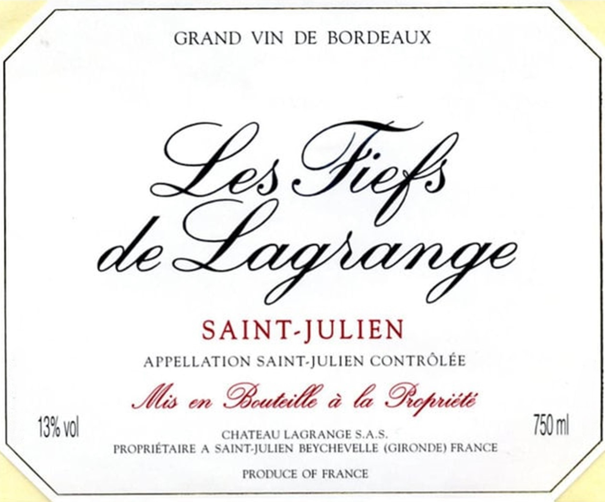 Les Fiefs De Lagrange