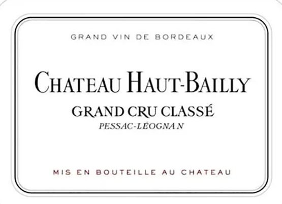 Chateau Haut - Bailly Red Table Wine