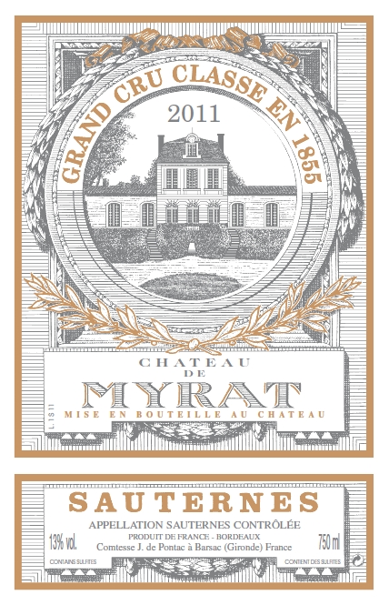 Chateau De Myrat Sauternes