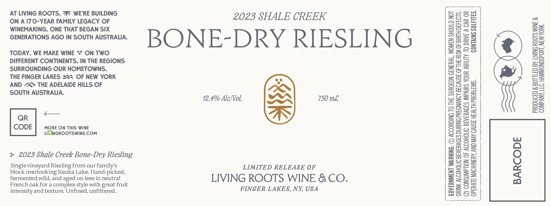 Shale Creek Bone - Dry Riesling