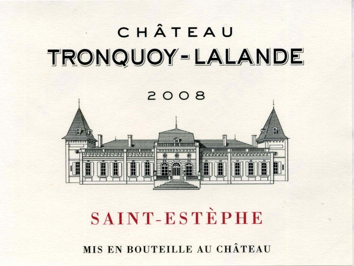 Chateau Tronquoy Lalande Saint Estephe